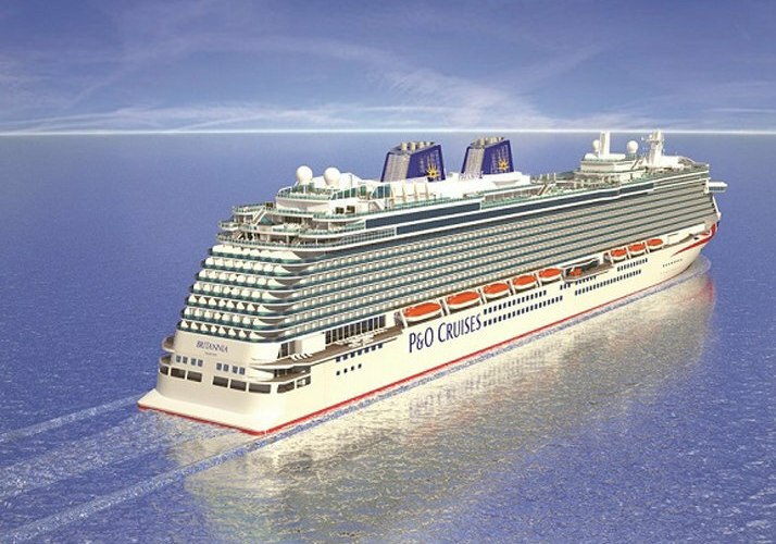 Foto des Schiffs P&O Britannia