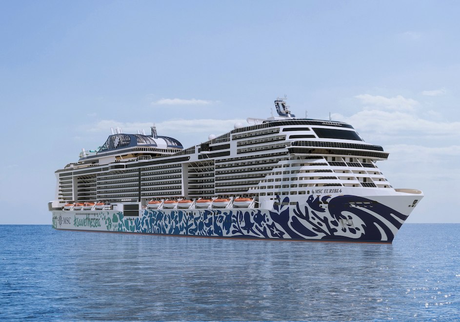 Foto des Schiffs MSC Euribia