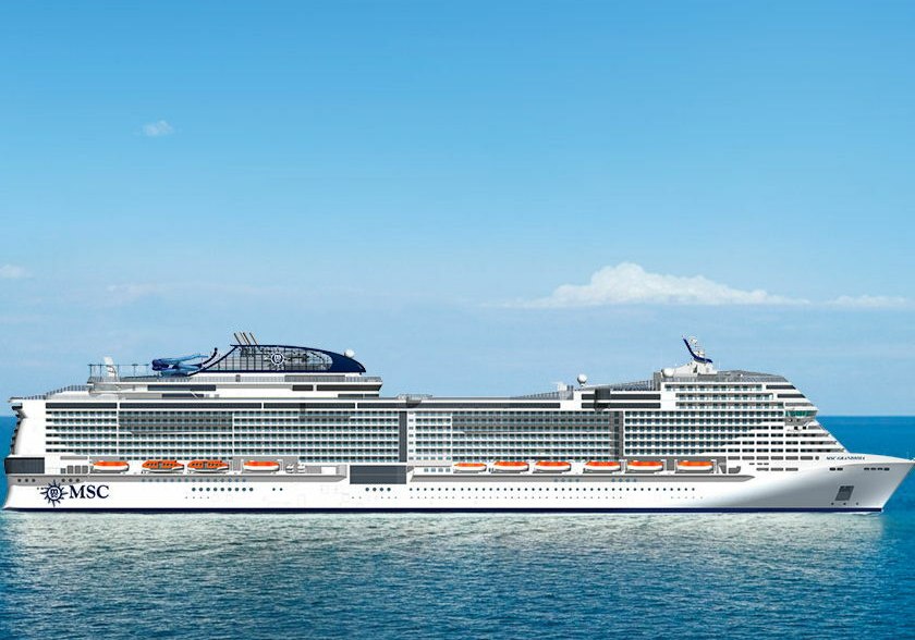 Foto des Schiffs MSC Grandiosa