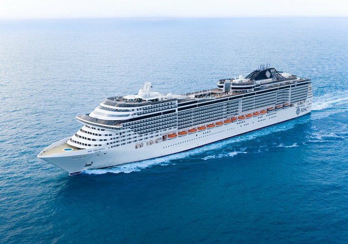 Foto des Schiffs MSC Preziosa