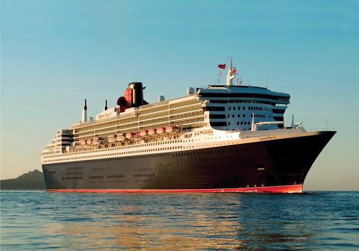 Foto des Schiffs Queen Mary 2