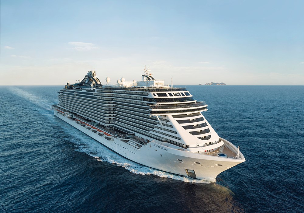 Foto des Schiffs MSC Seascape