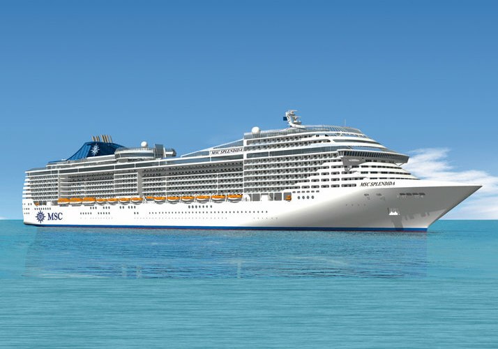 Foto des Schiffs MSC Splendida