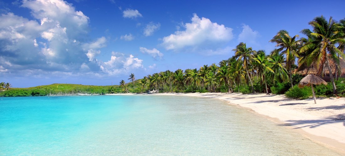 karibischen Strand Mexiko