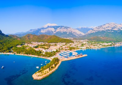 Kemer an der Türkischen Riviera – Küste, Marina 