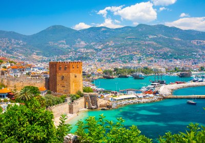 Alanya an der türkischen Riviera