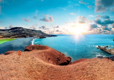 El Golfo Lanzarote – Grüner Kratersee 