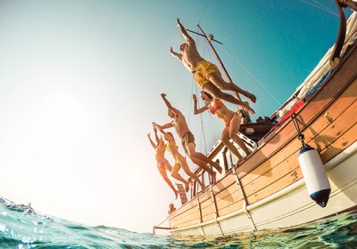 Partyurlaub Boot Kroatien
