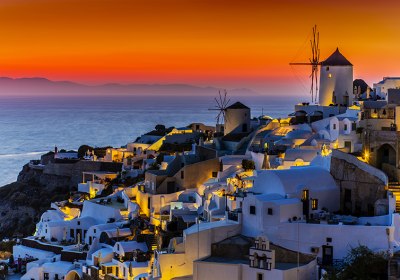 santorin last minute