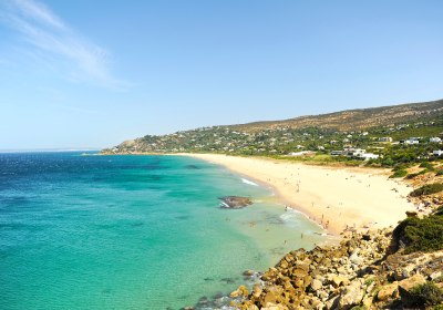Playa de los Alemanes: Sandstrand und türkisfarbenes Meer