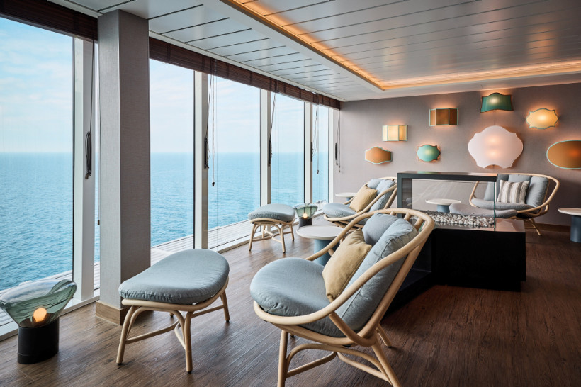 Mein Schiff Relax – Ruhebereich SPA Ruhebereich im SPA