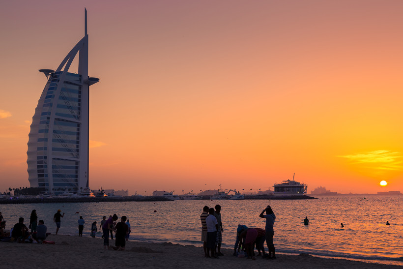burj al arab beach