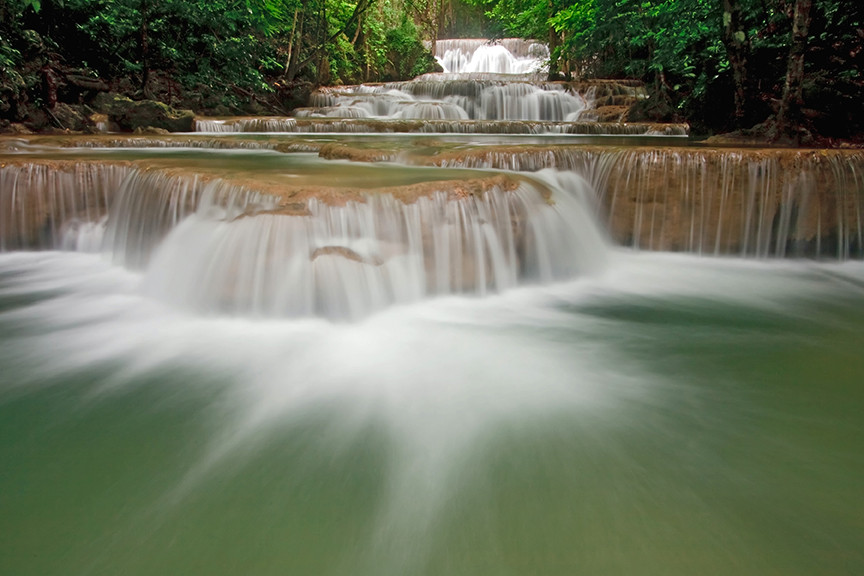 huay mae khamin wasserfall