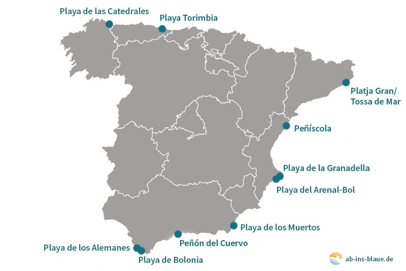 karte-spanien-straende