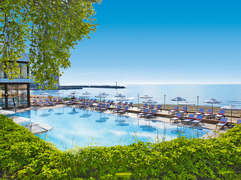 The Palace Hotel Sunny Day