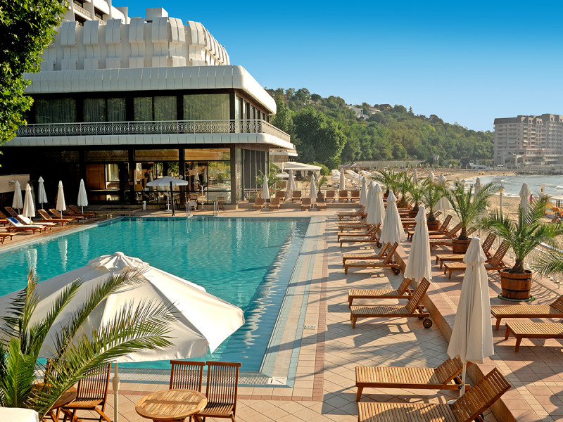 The Palace Hotel Sunny Day