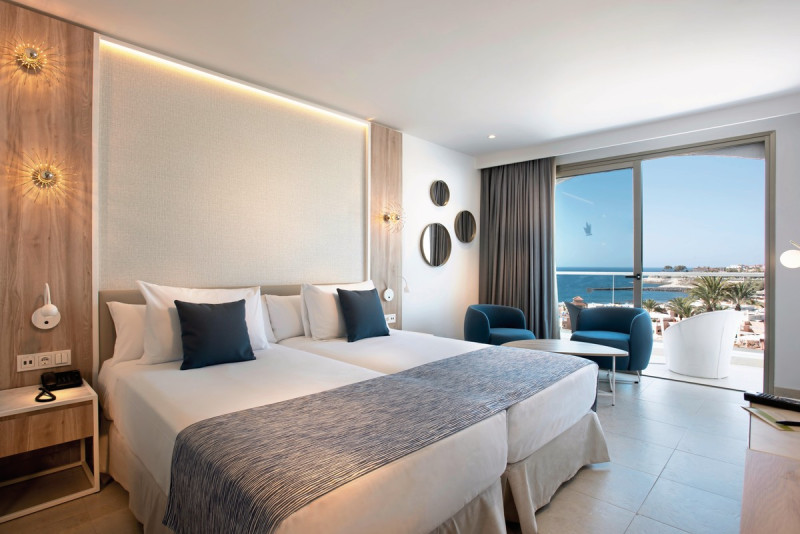Wohnbeispiel Doppelzimmer Standard seitl. Meerblick