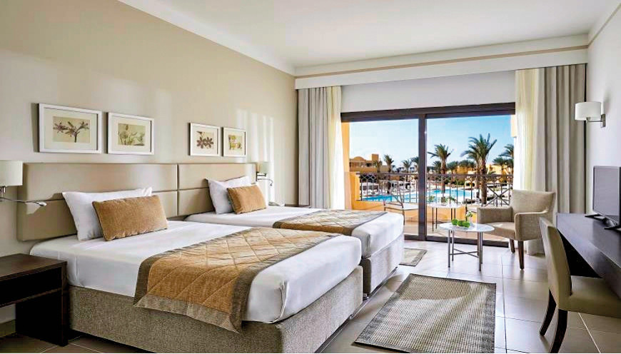 Wohnbeispiel Doppelzimmer Deluxe Gartenblick New Extension