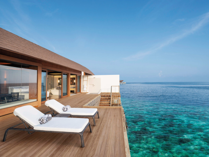 Wohnbeispiel Overwater Villa