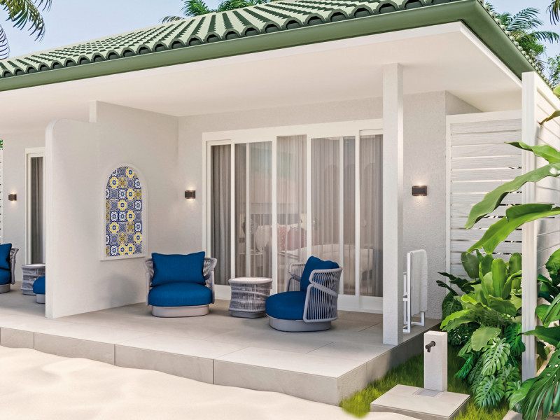 Beispiel Terrasse Beach Villa