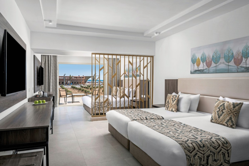 Wohnbeispiel Familienzimmer Deluxe Gartenblick