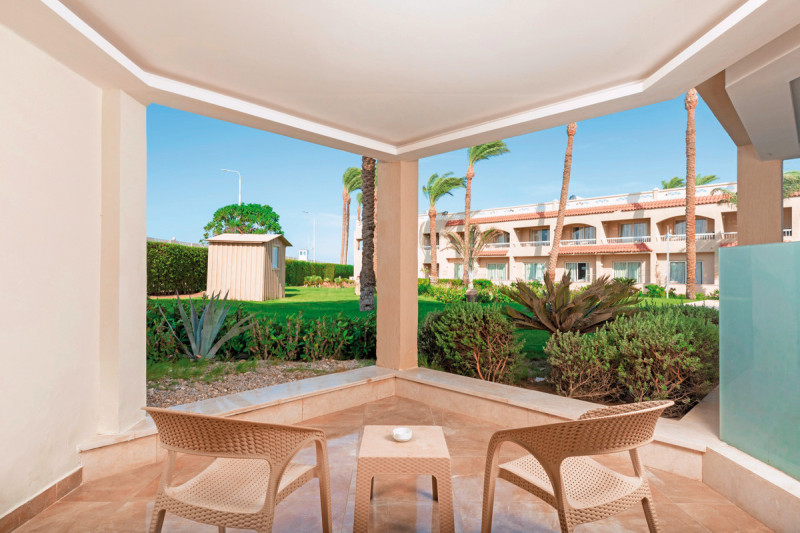 Wohnbeispiel Familienzimmer Gartenblick