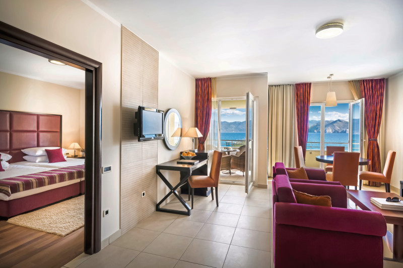 Wohnbeispiel Suite f&uuml;r 2 plus 2 Meerblick