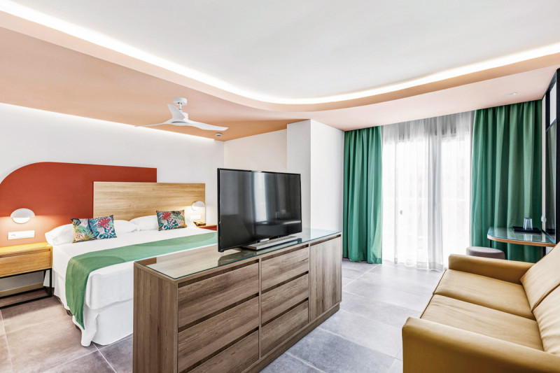 Wohnbeispiel Doppelzimmer (28qm. mit Sofa)