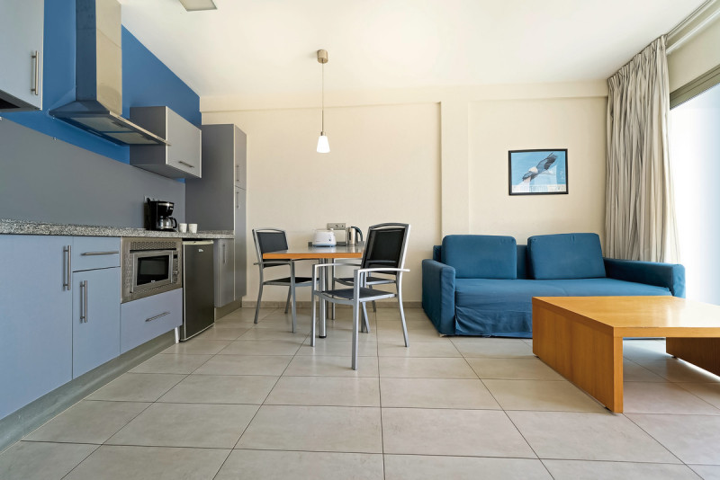 Wohnbeispiel Appartement 1 Schlafzimmer Premium Meerblick Obere Etagen