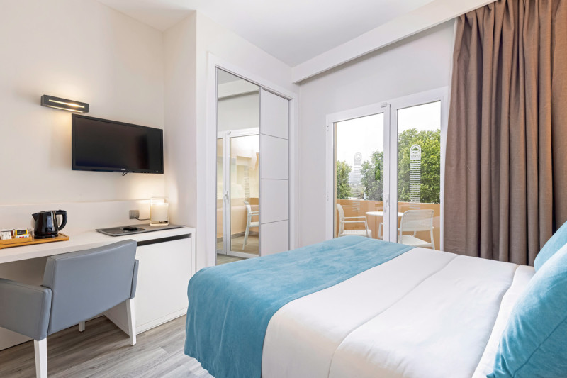 Wohnbeispiel Doppelzimmer Premium Superior Poolblick