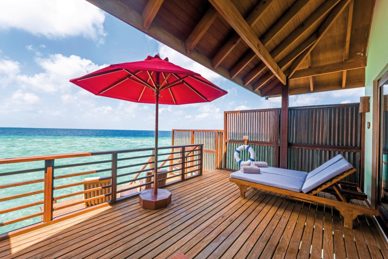 Beispiel Terrasse Water Villa