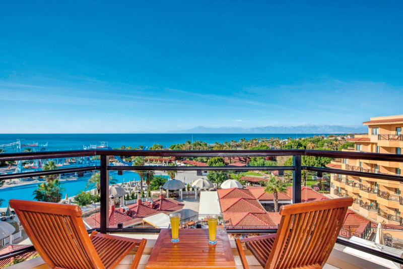 Wohnbeispiel Doppelzimmer Meerblick Aqua