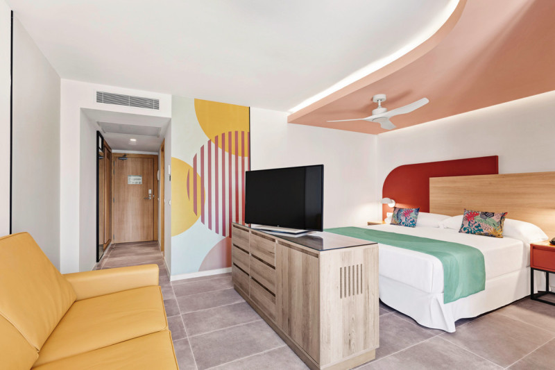 Wohnbeispiel Doppelzimmer (28qm. mit Sofa)