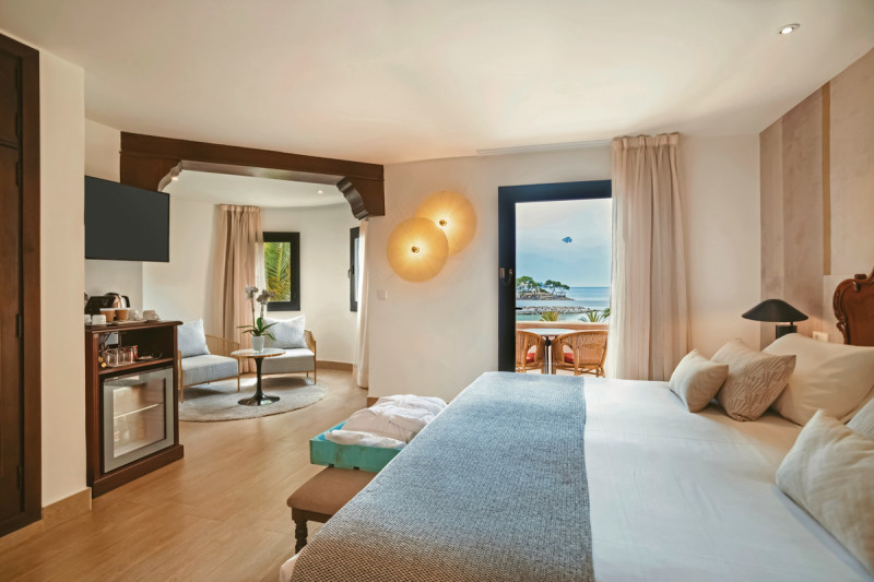 Wohnbeispiel Juniorsuite frontaler Meerblick Preferred Club