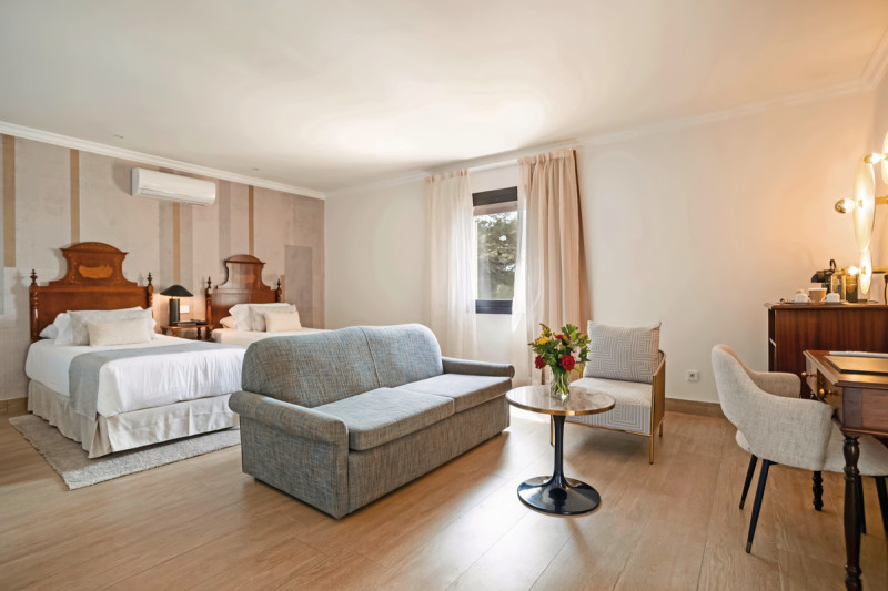 Wohnbeispiel Juniorsuite frontaler Meerblick Preferred Club