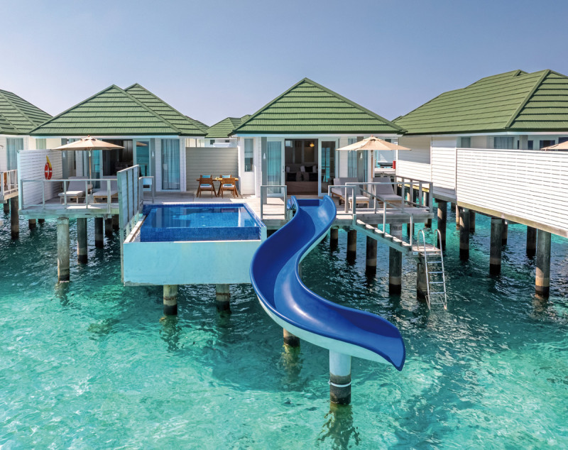 Two Bedroom Lagoon Villa with Pool & Slide