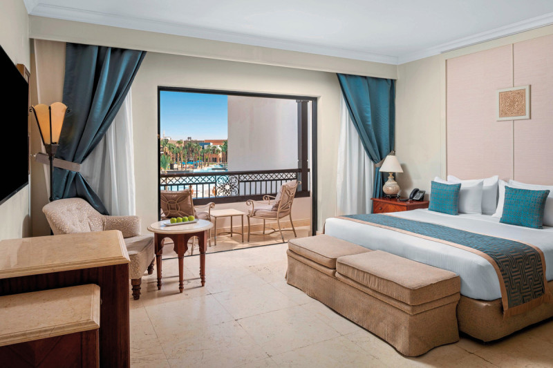 Wohnbeispiel Doppelzimmer Lagunenblick/Poolblick