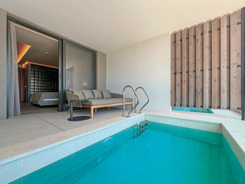 Wohnbeispiel Doppelzimmer Swim Up Meerblick