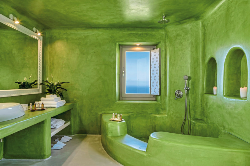 Badbeispiel Superior Suite Private mit Meerblick