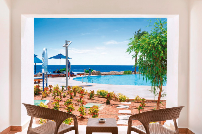 Beispiel Balkon Doppelzimmer Poolblick