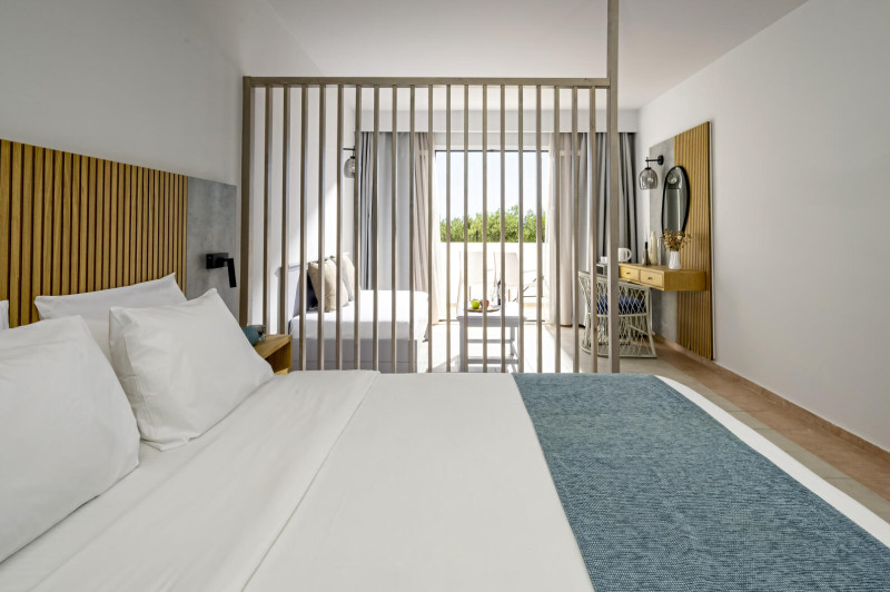 Wohnbeispiel Doppelzimmer Gartenblick