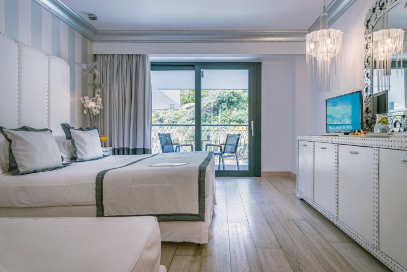 Wohnbeispiel Doppelzimmer Single mit Kind Bergblick