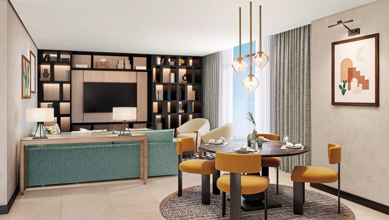 Wohnbeispiel Magnifique One Bedroom Suite with Garden View