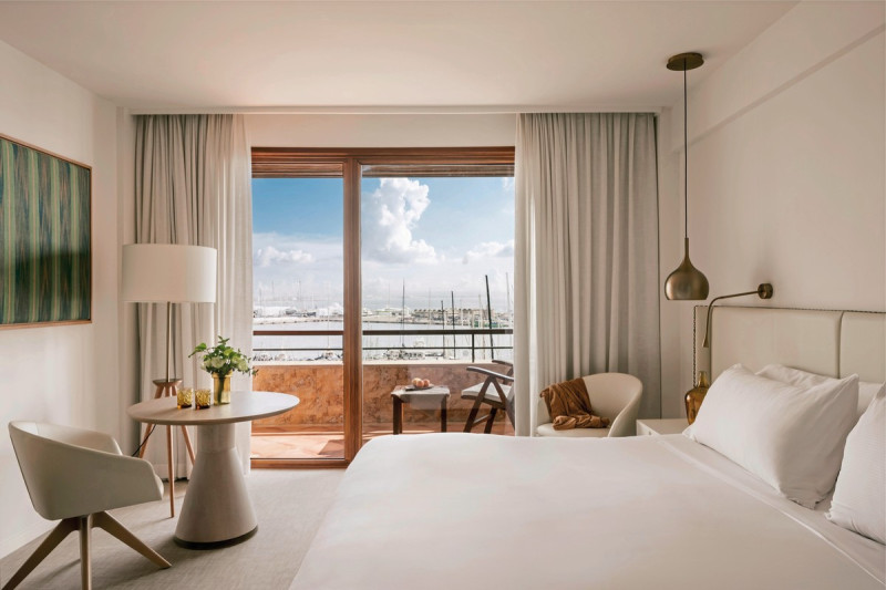 Wohnbeispiel Doppelzimmer Premium Redlevel Meer- und Kathedralenblick