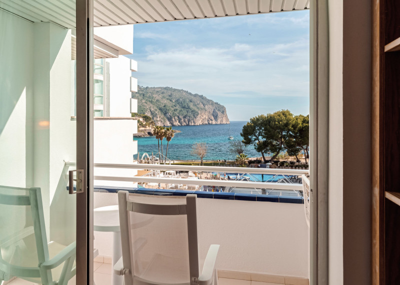 Wohnbeispiel Doppelzimmer frontaler Meerblick