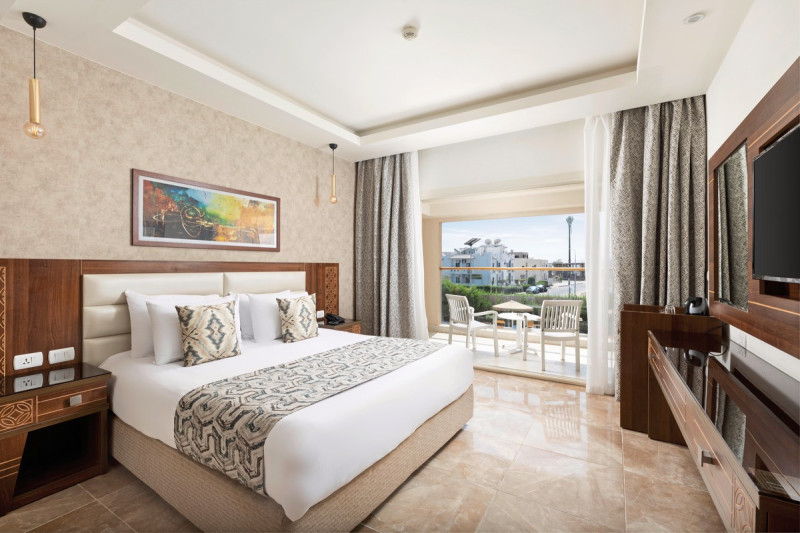 Wohnbeispiel Familienzimmer 2 Schlafzimmer Gartenblick