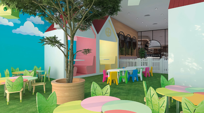 Modellbild Hauptrestaurant Kids