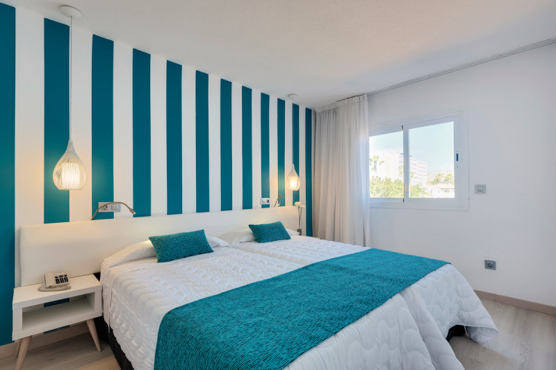 Wohnbeispiel Appartement 1 Schlafzimmer Poolblick