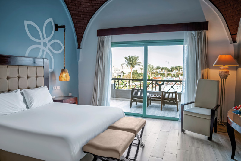 Wohnbeispiel Doppelzimmer Superior seitl. Meerblick