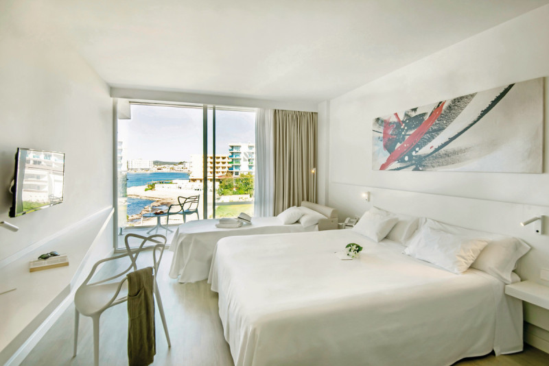 Wohnbeispiel Doppelzimmer Deluxe seitl. Meerblick